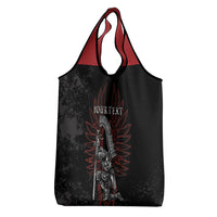 Personalized Poland Husaria Grocery Bag Polska Winged Hussar Knight Pride