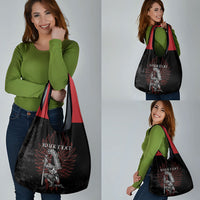 Personalized Poland Husaria Grocery Bag Polska Winged Hussar Knight Pride