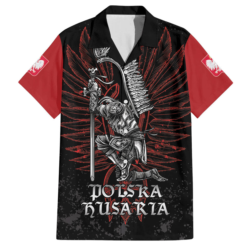 Personalized Poland Husaria Hawaiian Shirt Polska Winged Hussar Knight Pride