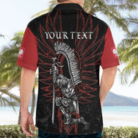 Personalized Poland Husaria Hawaiian Shirt Polska Winged Hussar Knight Pride