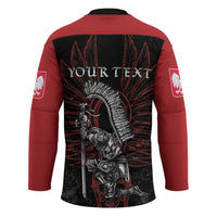 Personalized Poland Husaria Hockey Jersey Polska Winged Hussar Knight Pride