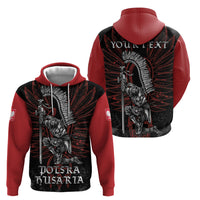 Personalized Poland Husaria Hoodie Polska Winged Hussar Knight Pride