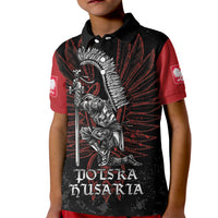 Personalized Poland Husaria Kid Polo Shirt Polska Winged Hussar Knight Pride