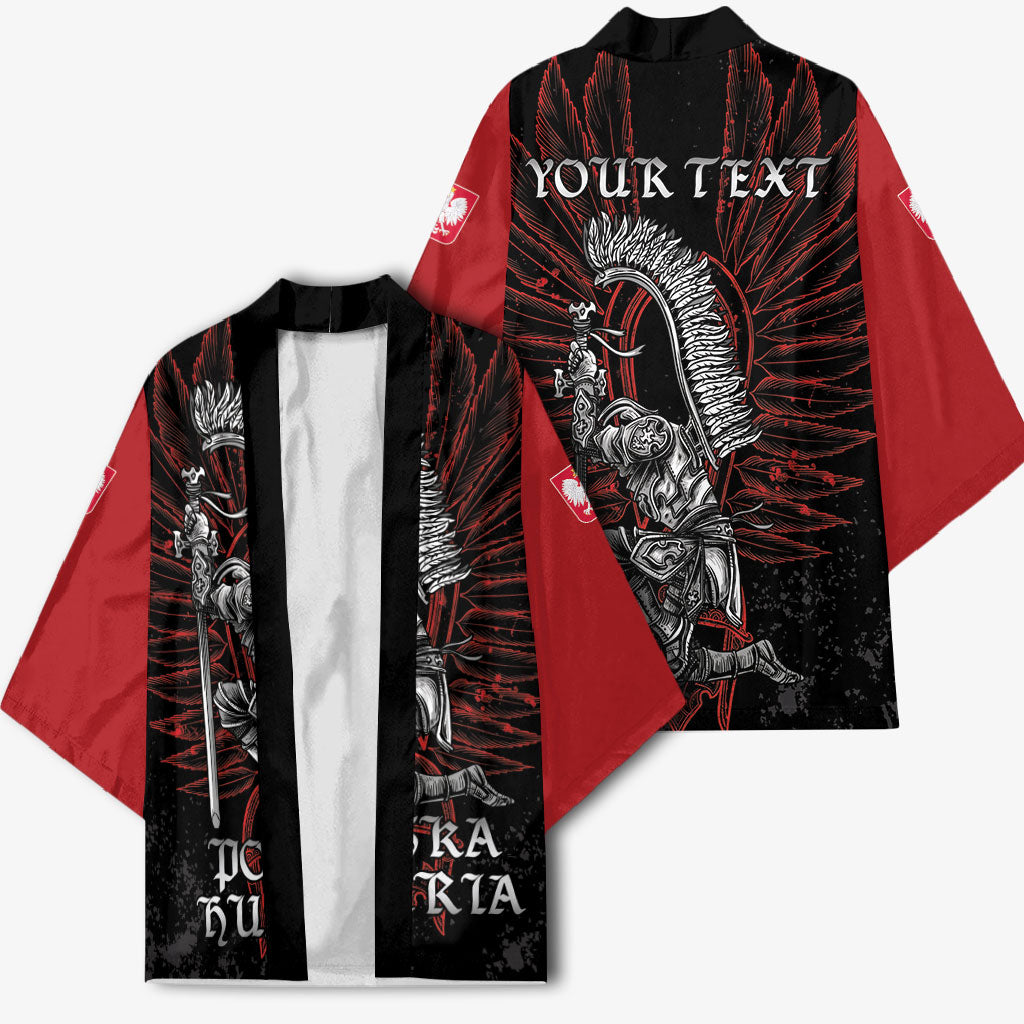 Personalized Poland Husaria Kimono Polska Winged Hussar Knight Pride
