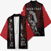 Personalized Poland Husaria Kimono Polska Winged Hussar Knight Pride