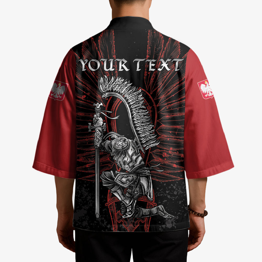 Personalized Poland Husaria Kimono Polska Winged Hussar Knight Pride