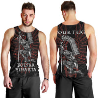 Personalized Poland Husaria Men Tank Top Polska Winged Hussar Knight Pride