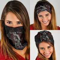 Personalized Poland Husaria Neck Gaiter Polska Winged Hussar Knight Pride
