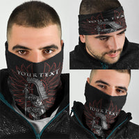 Personalized Poland Husaria Neck Gaiter Polska Winged Hussar Knight Pride