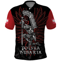 Personalized Poland Husaria Polo Shirt Polska Winged Hussar Knight Pride