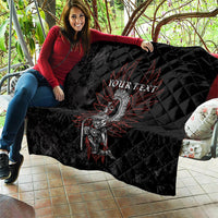 Personalized Poland Husaria Quilt Polska Winged Hussar Knight Pride
