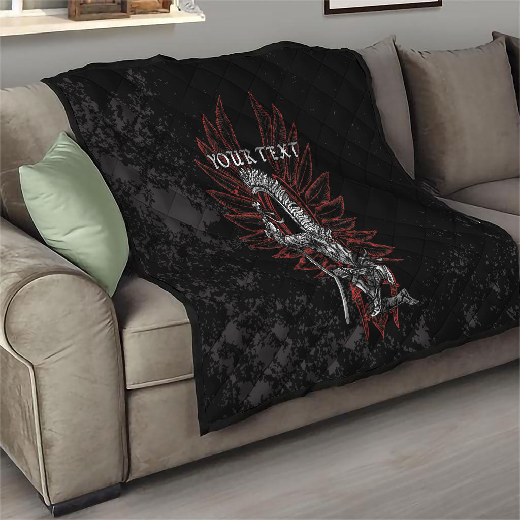 Personalized Poland Husaria Quilt Polska Winged Hussar Knight Pride