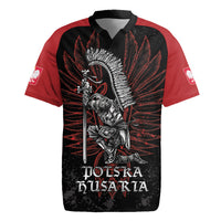 Personalized Poland Husaria Rugby Jersey Polska Winged Hussar Knight Pride