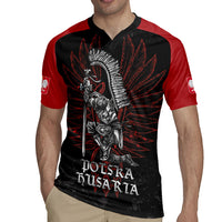 Personalized Poland Husaria Rugby Jersey Polska Winged Hussar Knight Pride