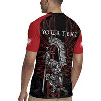 Personalized Poland Husaria Rugby Jersey Polska Winged Hussar Knight Pride