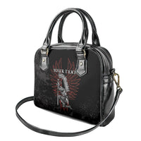 Personalized Poland Husaria Shoulder Handbag Polska Winged Hussar Knight Pride
