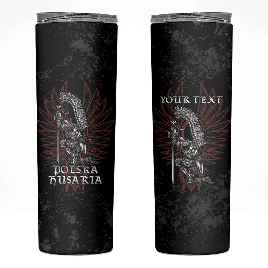 Personalized Poland Husaria Skinny Tumbler Polska Winged Hussar Knight Pride