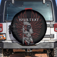 Personalized Poland Husaria Spare Tire Cover Polska Winged Hussar Knight Pride