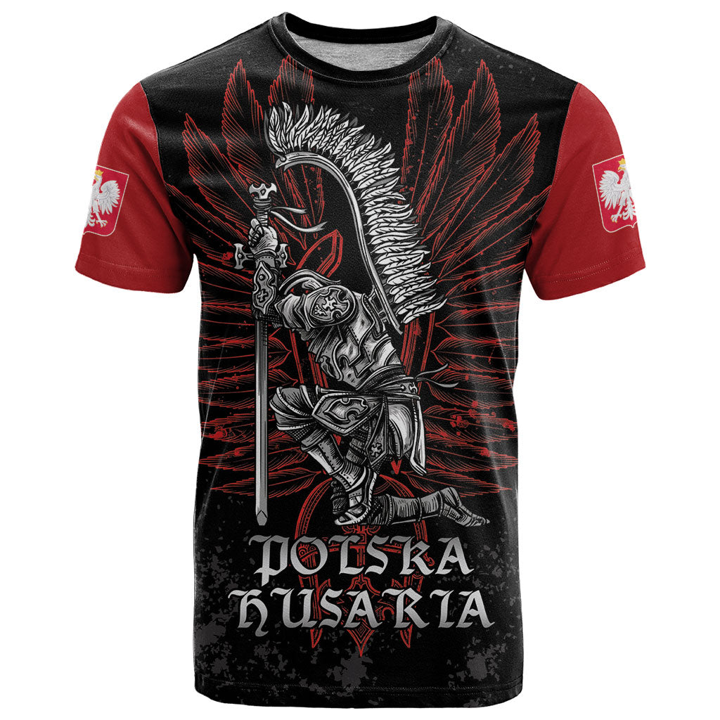 Personalized Poland Husaria T Shirt Polska Winged Hussar Knight Pride