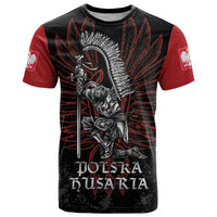 Personalized Poland Husaria T Shirt Polska Winged Hussar Knight Pride