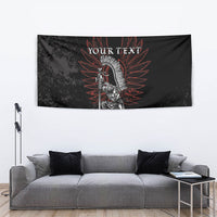 Personalized Poland Husaria Tapestry Polska Winged Hussar Knight Pride