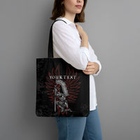 Personalized Poland Husaria Tote Bag Polska Winged Hussar Knight Pride