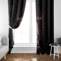 Personalized Poland Husaria Window Curtain Polska Winged Hussar Knight Pride