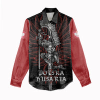 Personalized Poland Husaria Women Casual Shirt Polska Winged Hussar Knight Pride