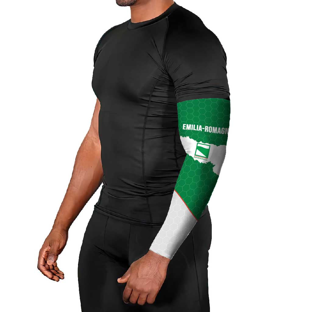 Italy Emilia-Romagna Arm Sleeves Map With Flag Style - Wonder Print Shop