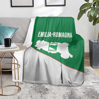 Italy Emilia-Romagna Blanket Map With Flag Style - Wonder Print Shop
