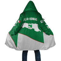 Italy Emilia-Romagna Cloak Map With Flag Style - Wonder Print Shop