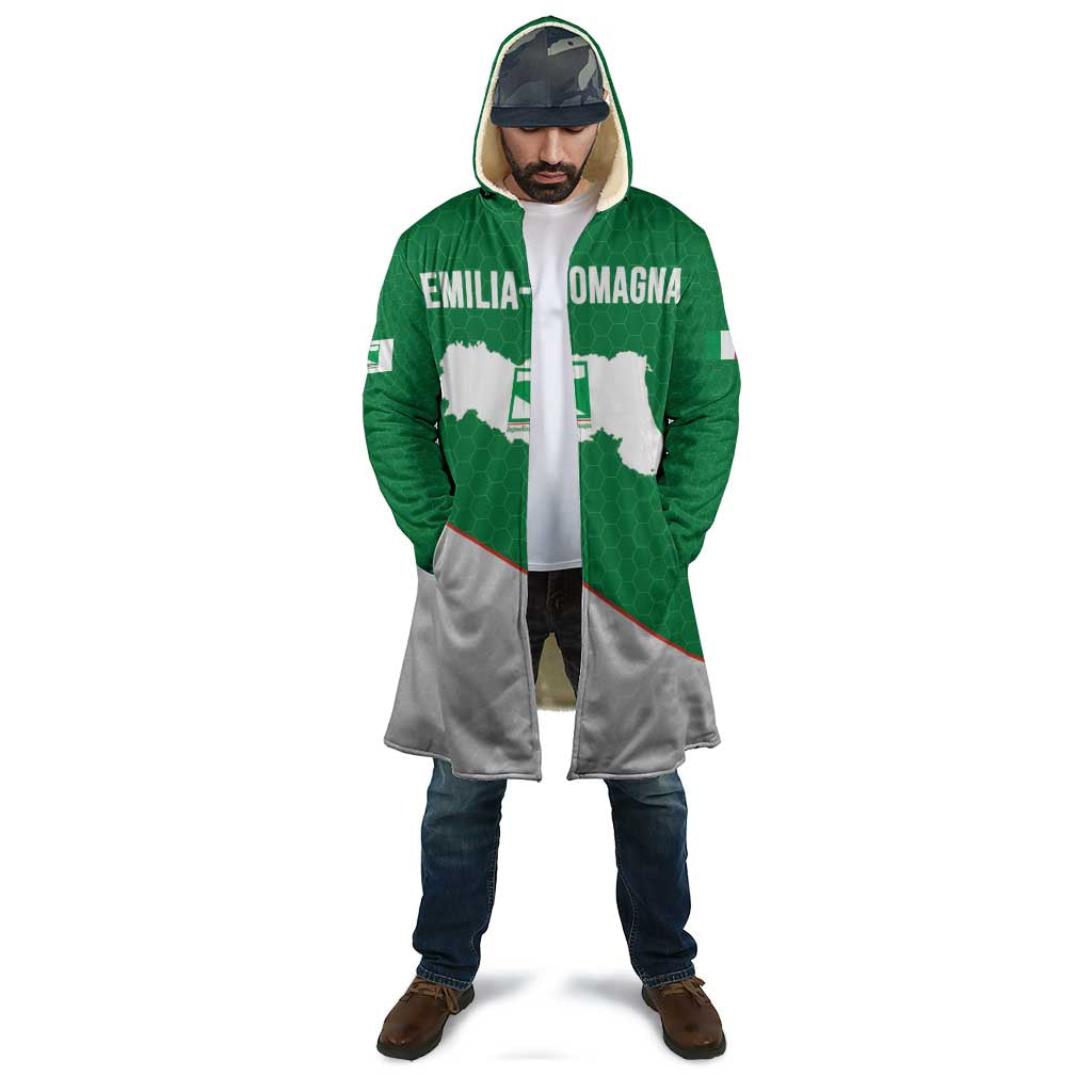 Italy Emilia-Romagna Cloak Map With Flag Style - Wonder Print Shop