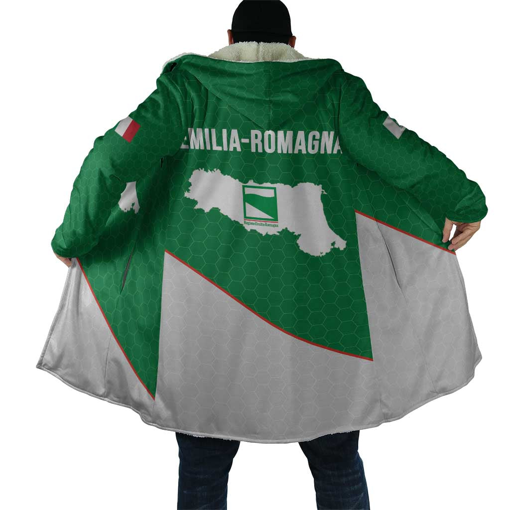 Italy Emilia-Romagna Cloak Map With Flag Style - Wonder Print Shop