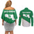 Italy Emilia-Romagna Couples Matching Off Shoulder Short Dress and Long Sleeve Button Shirt Map With Flag Style LT19