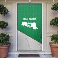 Italy Emilia-Romagna Door Cover Map With Flag Style - Wonder Print Shop