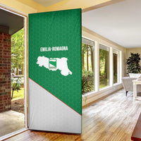 Italy Emilia-Romagna Door Cover Map With Flag Style - Wonder Print Shop