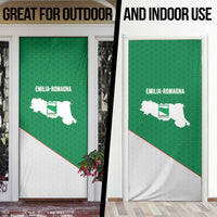 Italy Emilia-Romagna Door Cover Map With Flag Style - Wonder Print Shop