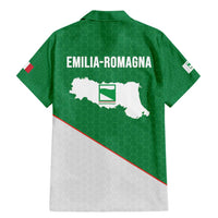 Italy Emilia-Romagna Family Matching Mermaid Dress and Hawaiian Shirt Map With Flag Style LT19