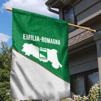 Italy Emilia-Romagna Garden Flag Map With Flag Style - Wonder Print Shop