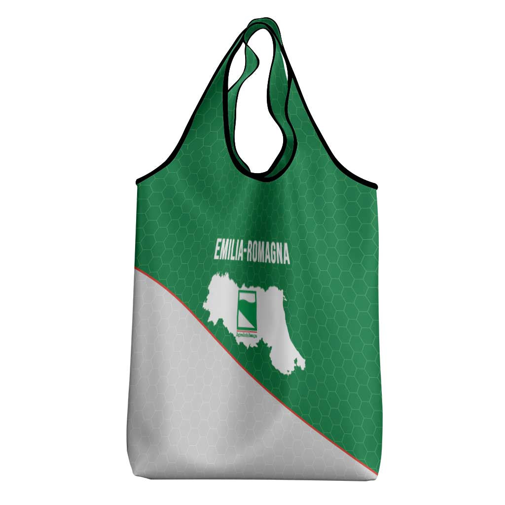 Italy Emilia-Romagna Grocery Bag Map With Flag Style - Wonder Print Shop