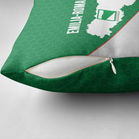 Italy Emilia-Romagna Pillow Cover Map With Flag Style - Wonder Print Shop