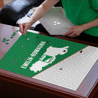 Italy Emilia-Romagna Puzzle Map With Flag Style - Wonder Print Shop