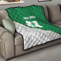 Italy Emilia-Romagna Quilt Map With Flag Style - Wonder Print Shop