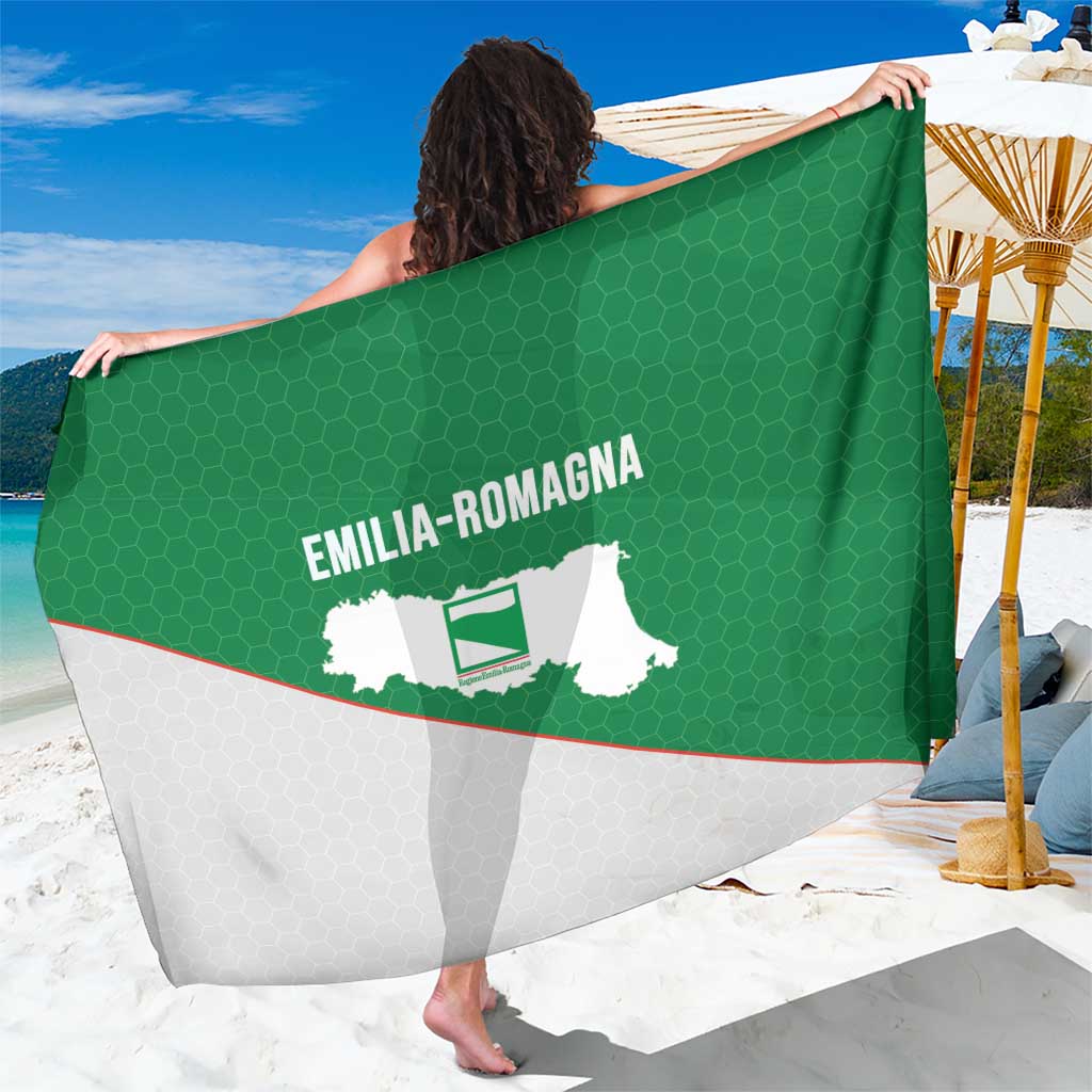 Italy Emilia-Romagna Sarong Map With Flag Style - Wonder Print Shop