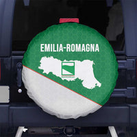 Italy Emilia-Romagna Spare Tire Cover Map With Flag Style - Wonder Print Shop