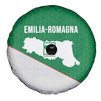 Italy Emilia-Romagna Spare Tire Cover Map With Flag Style - Wonder Print Shop