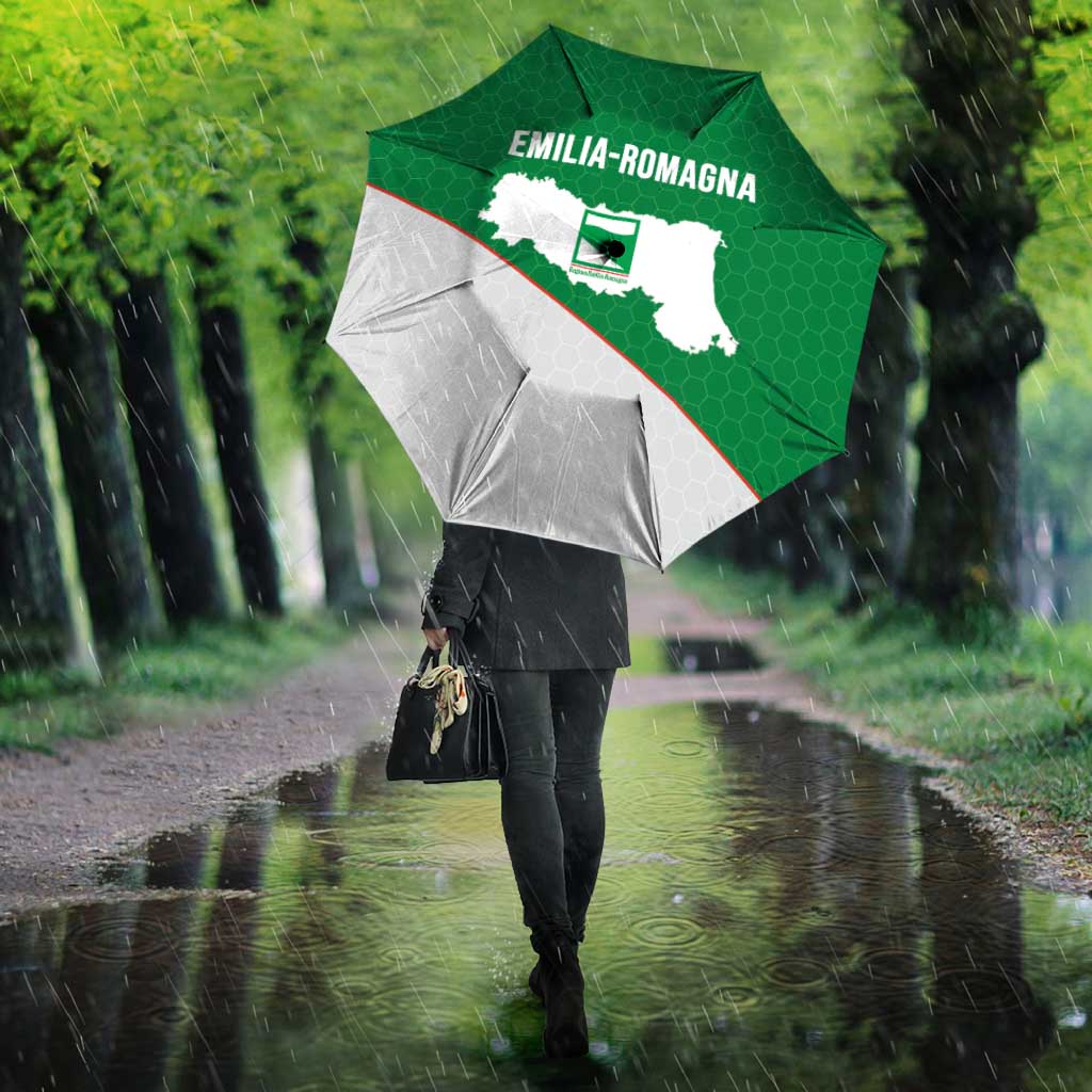 Italy Emilia-Romagna Umbrella Map With Flag Style - Wonder Print Shop