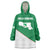 Italy Emilia-Romagna Wearable Blanket Hoodie Map With Flag Style LT19
