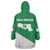 Italy Emilia-Romagna Wearable Blanket Hoodie Map With Flag Style LT19