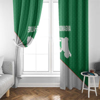 Italy Emilia-Romagna Window Curtain Map With Flag Style - Wonder Print Shop